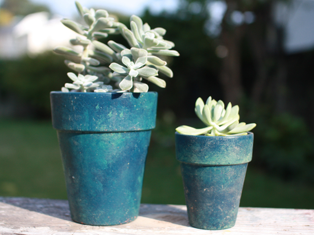 カラーポット Navy blue